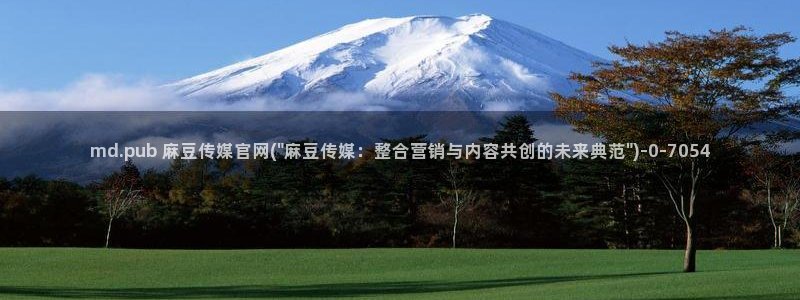 传媒的官网麻豆：md.pub 麻豆传媒官网(\
